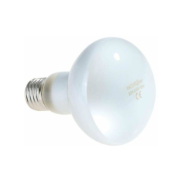 UVA+UVB Reptil Lampe Pære Skildpadde Solbadning Pærer UV Varmelampe Padderøgler Firben Temperaturregulator - 60W