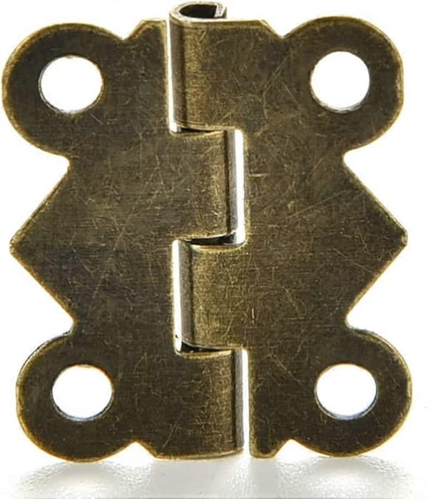 10 STK Mini Sommerfugl Hængsler 20x17mm