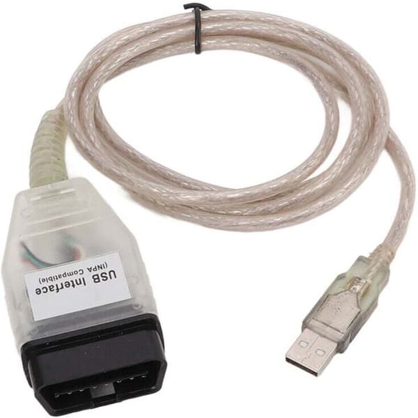 Skanningsdiagnostikverktyg med USB-gränssnitt och ersättnings-CD för 3-serien E46 E83 E90