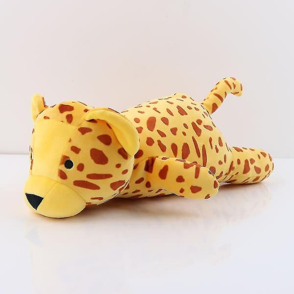 Dinosaur Viktplysch Leksak Dinosaur Viktplysch Kudde Orange leopard 38CM