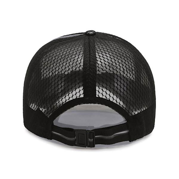 Mesh Baseball Cap til mænd, Åndbar Sommer Baseball til mænd og kvinder