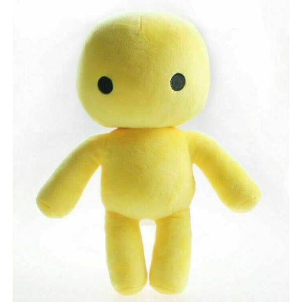 Wobbly Life Blekksprut Plussj Leke Animasjon Stoppet Plussj Figur Dukke 30cm yellow