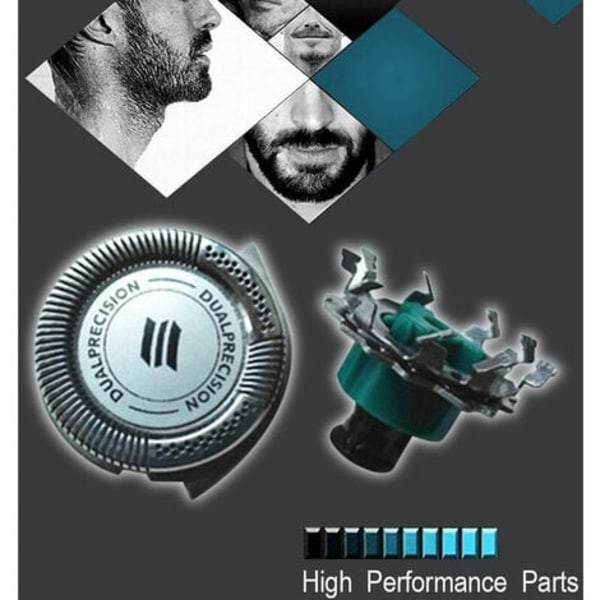 Vaihtoterät Philips RQ11 Dual Precision -partakoneelle (3 kpl), malli: 3 kpl