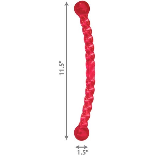 Stark och flexibel hundleksak med säkra, hållbara material (blandade färger) - för små hundar