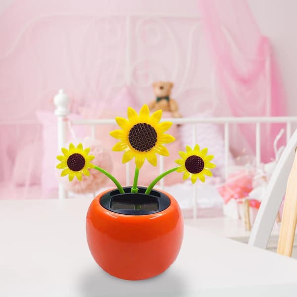 1 solcelledanceblomst, solcelledance solsikke