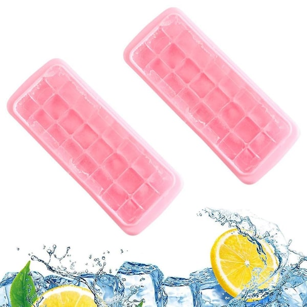 Ice Cube Trays,ice Cube Molds With Lid,ice Trays Stackable