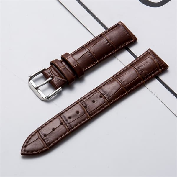 2-pack Läderarmband - Alligatornarvs kalvläder