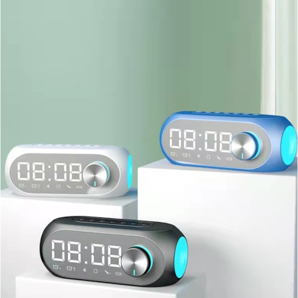Trådlös Bluetooth-högtalare, mini Bluetooth-högtalare för utomhusbruk för mobiltelefon dator (blå)