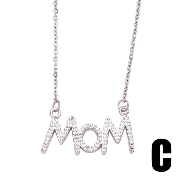 Necklace Gift For Mom Zircon Choker Fashion Jewelry Ac8348