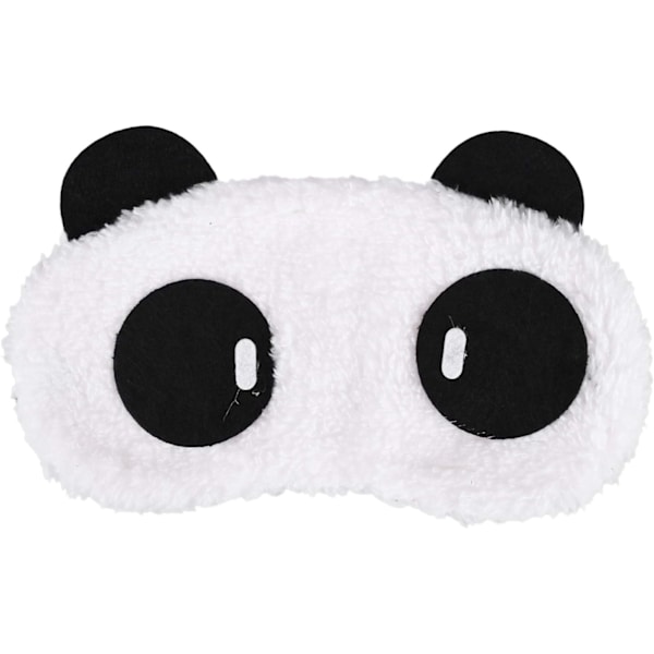 Sööt Panda Unipehme Uni Mask, Naljakad Emotikonit Uni Mask Silma Mask Silmakatte Tüdrukutele Poistele Naistele Meestele Lastele Koju Magamiseks Reisimiseks, Üllatus