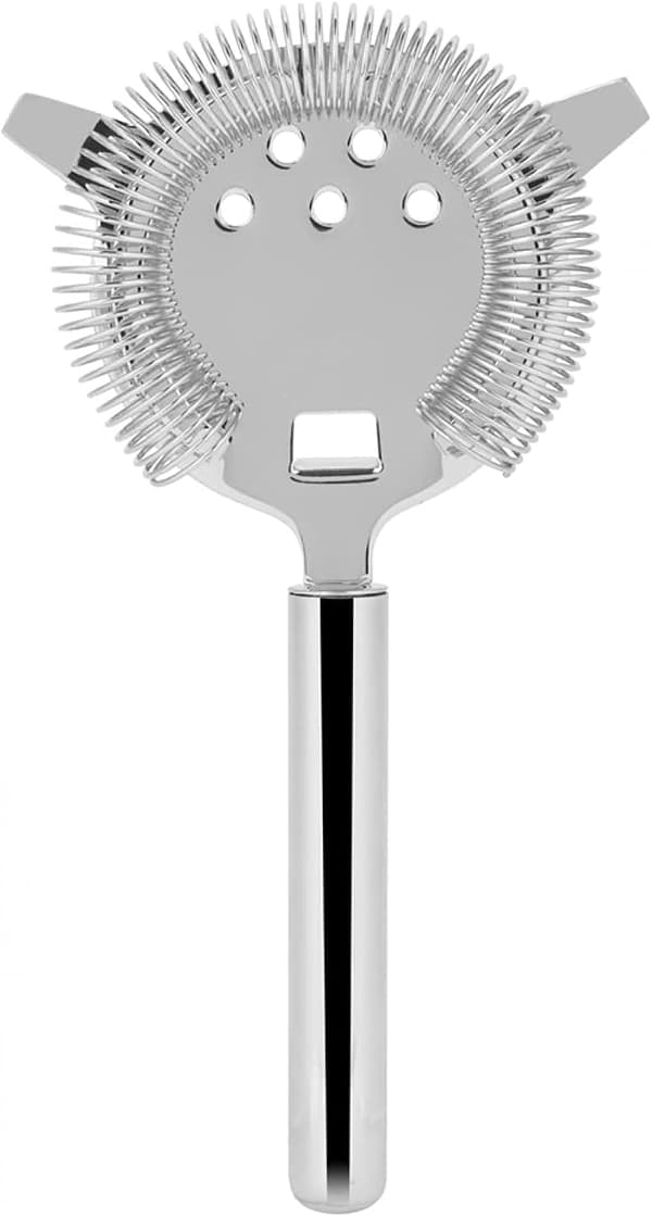 1 stk rustfritt stål isstrainer med fire ører isseparator is