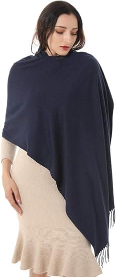 Dame Tørklæder & Wraps Navy Sjaler & Wraps Aftenkjoler