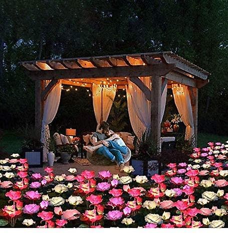 Pinkki aurinkosimulaatiolyhty *2 (punainen),