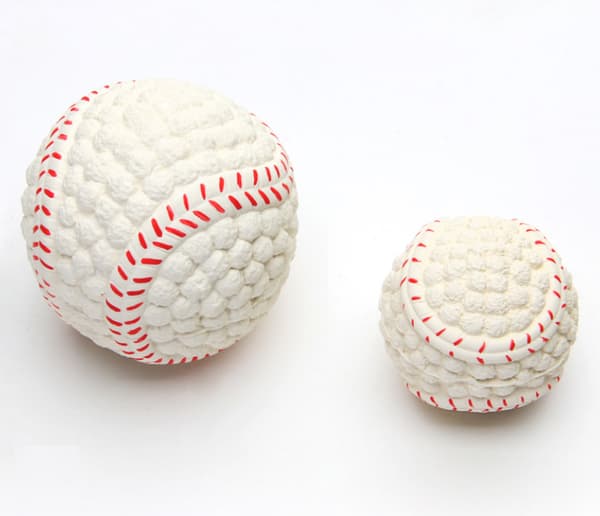 Hundebid Lydebold Kæledyrslegetøj -9,5 cm -Stor Tennisbold,