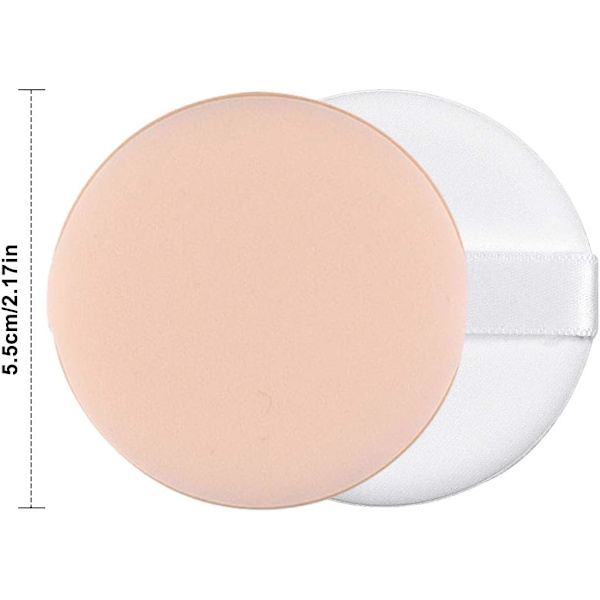1 stk. Makeup pudderpuf, tør og våd dobbelt anvendelse, blød og