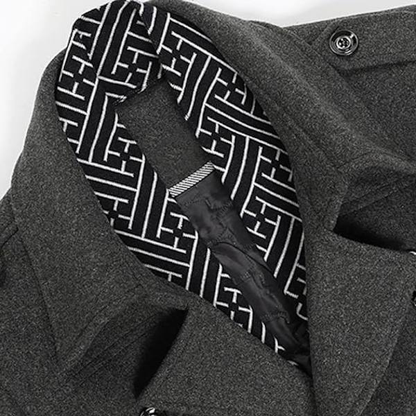 Herrar ullrock medellång grå och bomull XXXL gray 3Xl