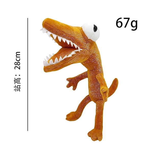 Dörr Roblox Figur I Panik Spelet Omgivande Plysch Leksak Dockdock A Lizard