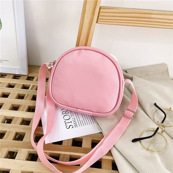 Små Flickors Väskor Småbarn Crossbody Väskor för Barn för Flickor Nyår Födelsedagspresent (Lila)