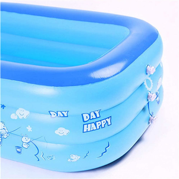 Uppblåsbar Babypool, Liten Simbassäng För Barn, Vikbar Pvc, Rektangulär, Familjedusch, Handfat, Bärbar Dusch, För Baby Och Barn, Storlek