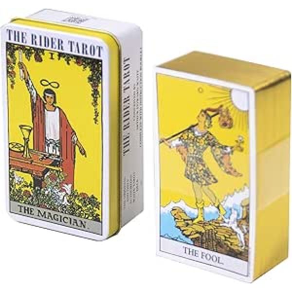 Fortuneprognose Tarot Poker, 78 / Tarot Sæt, Cavalier Deck