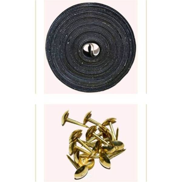 Myggnett med automatisk lukking og magneter, 110x220cm (43x87 tommer)