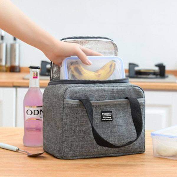 Vattentäta Isolerande Lunchväskor Oxford Resa Nödvändig Picknickpåse Unisex Termisk Middagslåda Mat