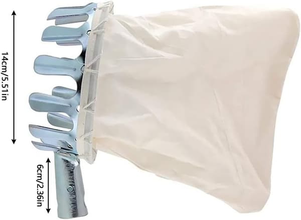 2 Maskiner Metall Fruktplukker Samlepose Hage Utested