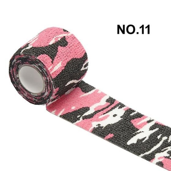 outdoor camouflage bandage(NO.11-Rose Camo 5cm*4.5m 10pcs),