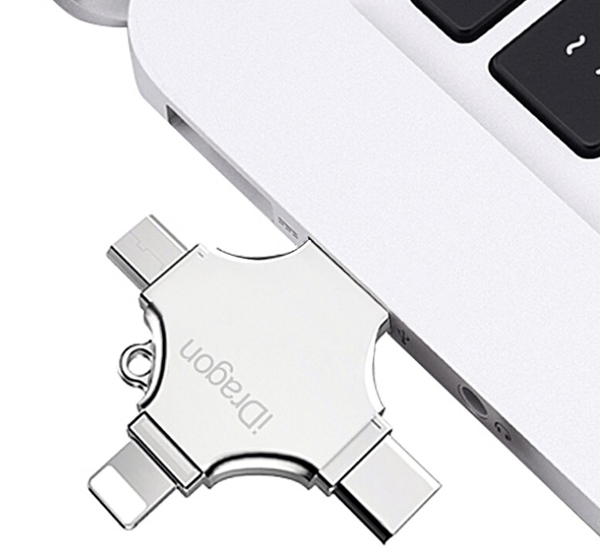 Fire-i-en multifunktionel mobiltelefon USB-flashdrev (32 GB)