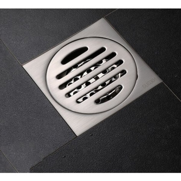 304 rostfritt stål deodorant golvbrunn för dubbel användning avloppsdeodorant och insektssäker golvbrunn