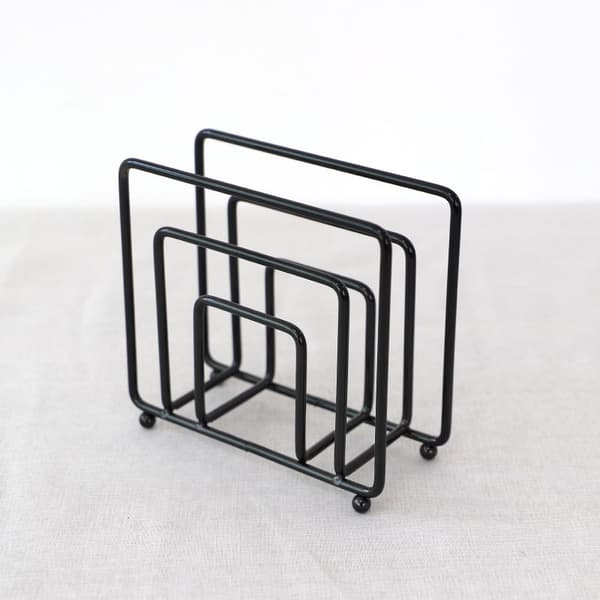 1 stk (Svart) Serviettholder, Enkel Design Metall Serviett
