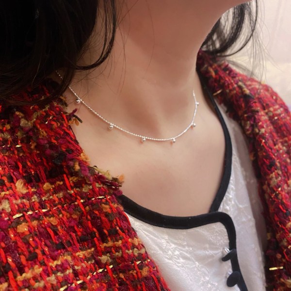 Halsband pärlor Choker Modesmycken Ac5473