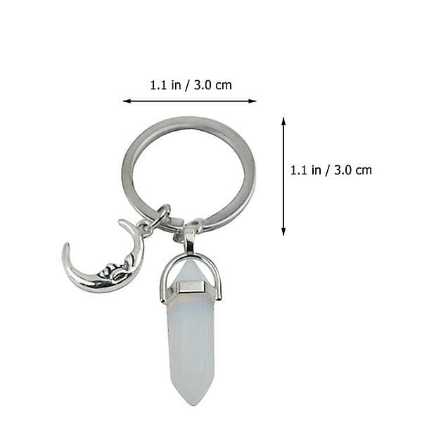 2 st Exklusiva Nyckelringar Nyckelringar Metall Nyckelringar Sol Måne Forma Nyckelringar