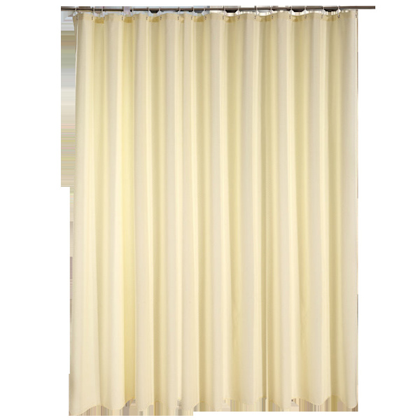 Beige bruseforhæng 180 bred*200 høj CM,
