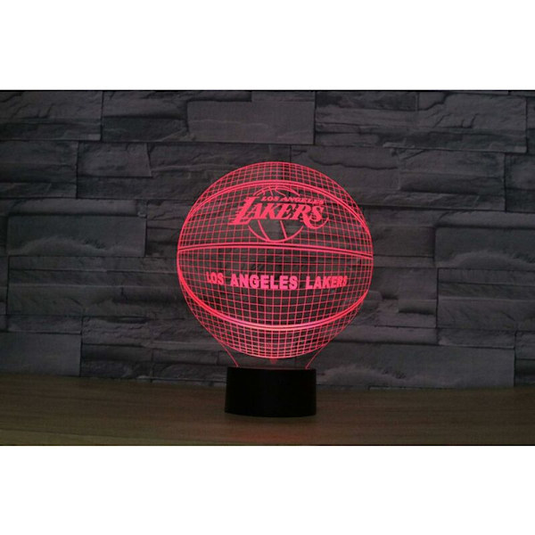 3D Gradient LED Lys Farverig Touch USB (USB Touch)，Lamper til Indendørs Dekorativ Belysning