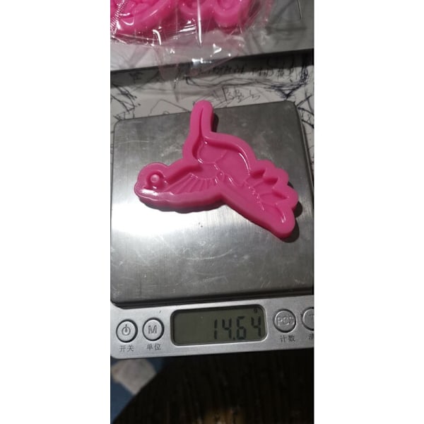 1 Stk Kolibri Form Køkken Bageform Chokolade Slik Silikonform
