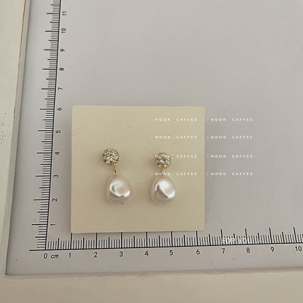 Örhängen 925 Silversmycken Pearl Fashion Jewelry Ac7930