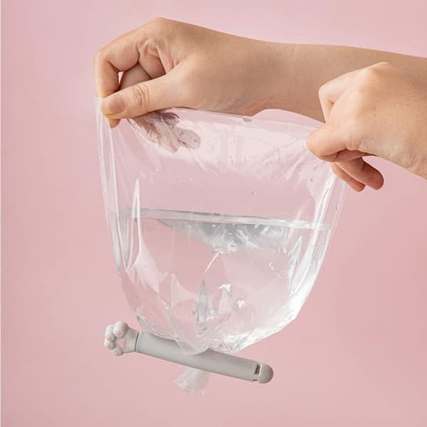 6 Stk. Poseklemmer til Madopbevaring Plastik Madklemmer til Poser