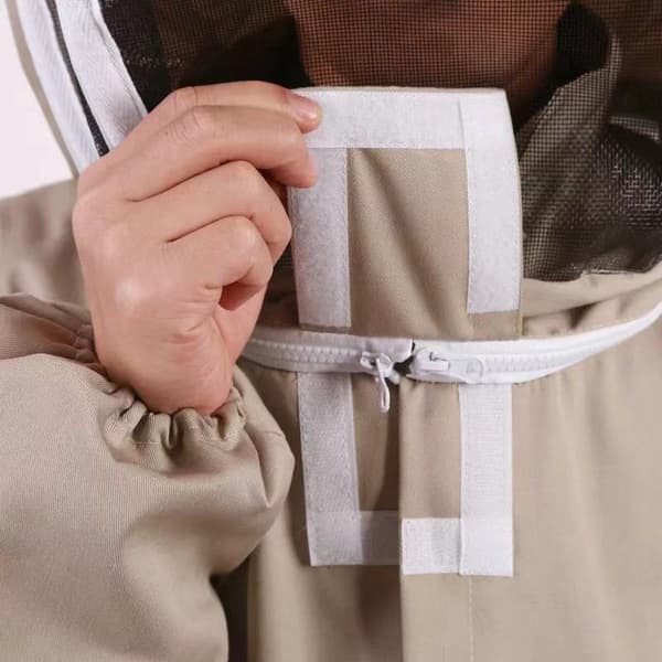 (XL) Profesjonelt birøktingsklær - Beige Profesjonell