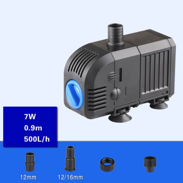 Nedsänkbar pump, vattenpump, mikrovattencirkulationsfilterpump (7w HJ-500 (0.3KG))