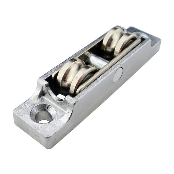 12mm Metalaksler til Skydevindue Ruller Dobbelt Hjul Trinse