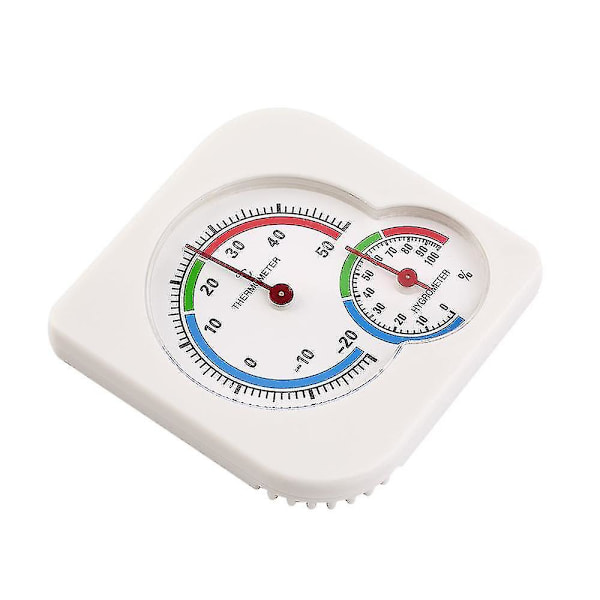 Klassisk indendørs/udendørs 2-i-1 mini præcis våd hygrometer fugtighedstermometer temperaturmåler mekanisk