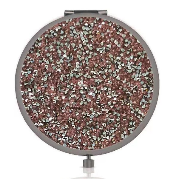 Sminkspegel Mini Mix Diamond Makeup Spegel Vikbar Mini Fick Spegel Bärbar Handspegel - För Kvinnor Flickor Present