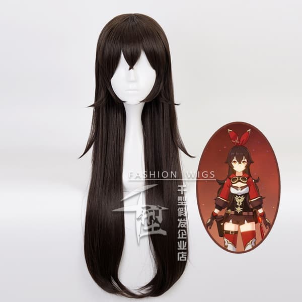 Genshin Impact Amber cos parykk Amber