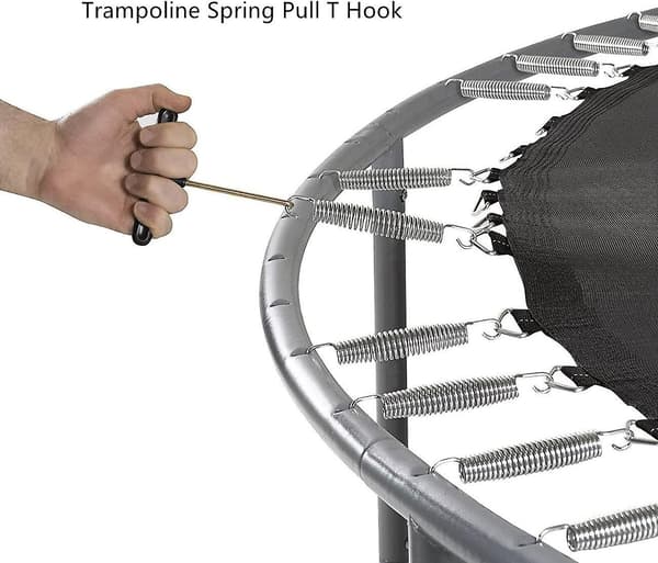 Trampolin fjäderdragare (t-krok)