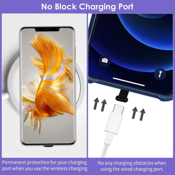 5-pakning (Bjørneform) Silikonstøvplugger for USB C-portstøv