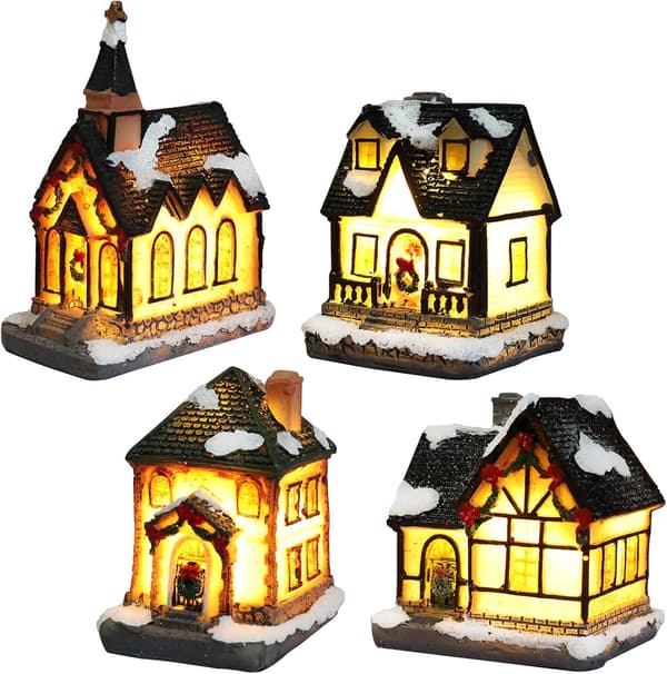 (4-pack, 4*6.5*9cm) Luminous Julby, Luminous