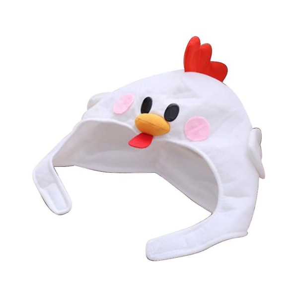 Chicken Hat Toy Props Accessories Plush Head Fancy Taiyaki Cap Photo Props