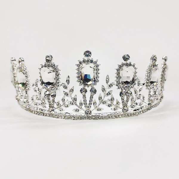 Jeweled Crowns Beautiful Headpiece Wedding Crown Wedding Tiaras Hårtilbehør For Prom bursdag
