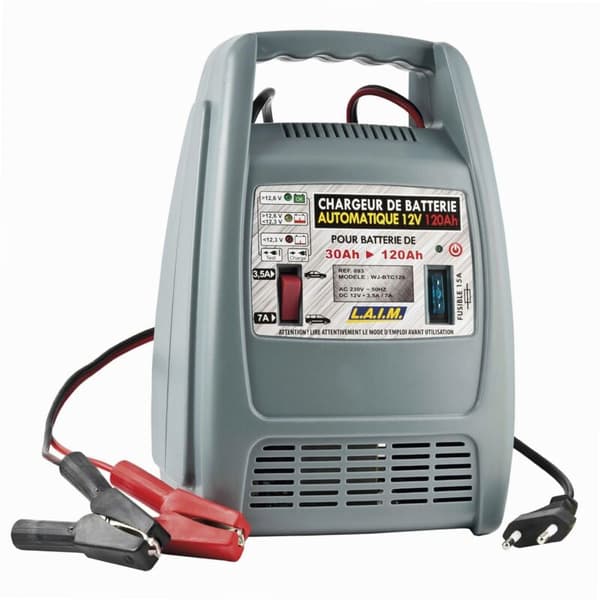 Automatisk 120 AH batterioplader